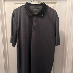 Izod Black Performance Polo Shirt